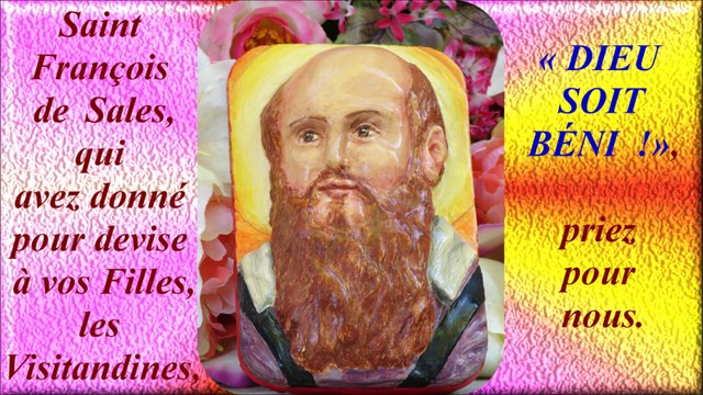 Dieu soit béni ! ( sur le canon de Pachelbel, cantique de St Louis-Marie de Montfort)