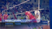 Ligue des Champions de Volley : Paris et Tours sur MCS !