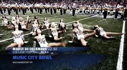 Notre Dame vs LSU : Le Music City Bowl en direct sur MCS !