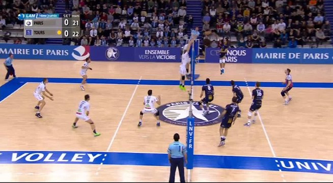 Volley LAM - Victoire de Paris face à Tours
