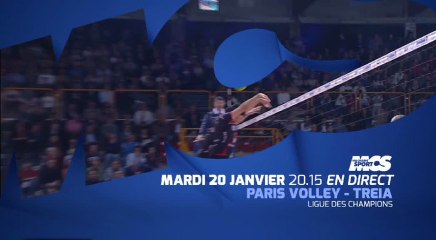 Volley LdC H: Paris - Treia sur MCS