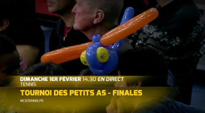 Le Tournoi des Petits As sur MCS Tennis !