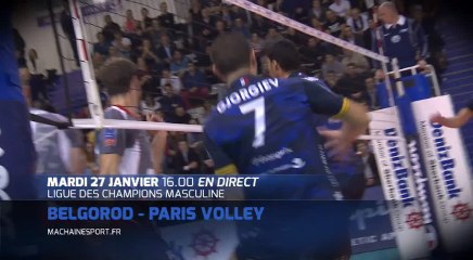 Volley LDC H : BELGOROD vs PARIS