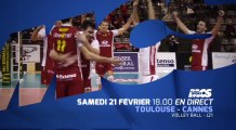 Volley LAM J21: TOULOUSE vs AS CANNES en direct sur MCS