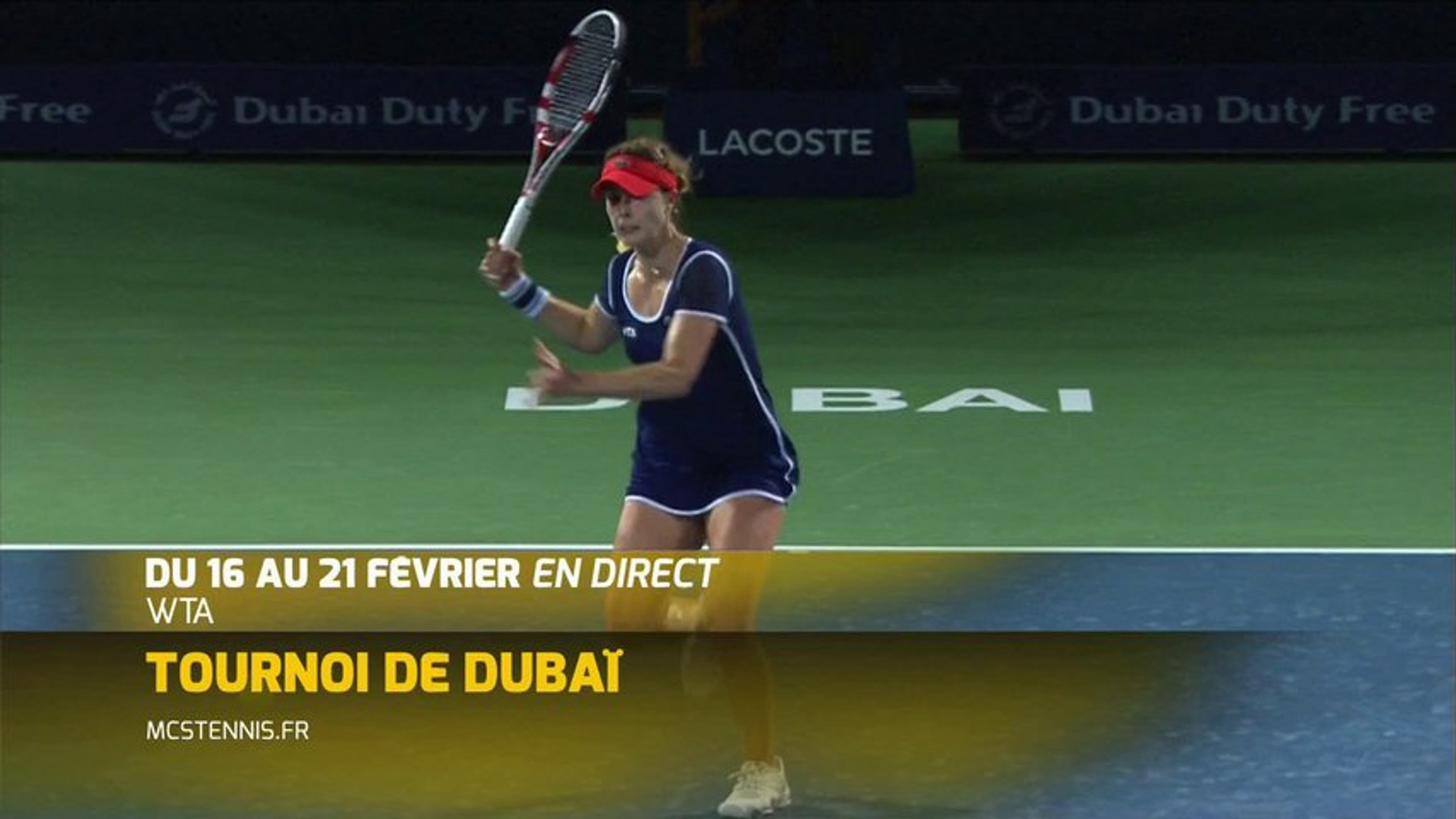 Le Tournoi WTA de Dubai en direct sur MCS Tennis! - Vidéo Dailymotion