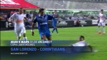 Foot COPA LIBERTADORES San Lorenzo vs Corinthians / Atletico Nacional vs Estudiantes