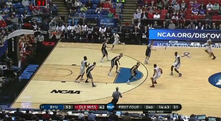 NCAA Basketball : Victoire de Ole Miss contre BYU