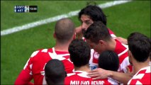 Foot Grèce : But de Dominguez - Olympiakos 2-0 Asteras Tripolis