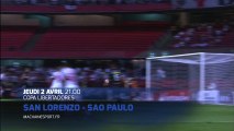 Foot Copa Libertadores : San Lorenzo vs Sao Paulo / Corinthians vs Danubio sur MCS!