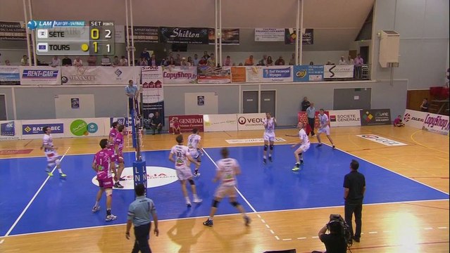 Play-Off 1er Tour : Match Retour Sète 0-3 Tours