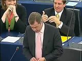 Nigel Farage criticising Herman Van Rompuy