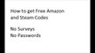 How to Get Free Steam Wallet Codes and Amazon Gift Cards