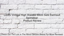 Limiro Vintage High Waisted Bikini Sets Swimsuit Swimwear Review