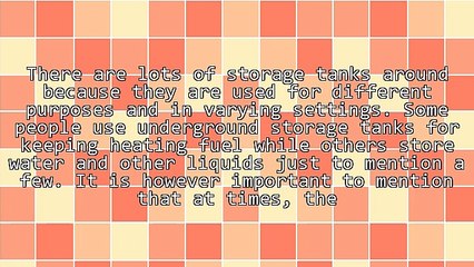 Tips On Undertaking A Storage Tank Removal Project