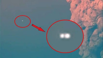 Youtubers afirman haber grabado a un OVNI tras erupción de volcán: ¿qué pasó realmente?