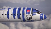 VIDEO : Un avion décoré facon RD D2 Star Wars