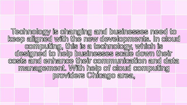 Store Data In Secure Servers With Cloud Computing Providers Chicago Area