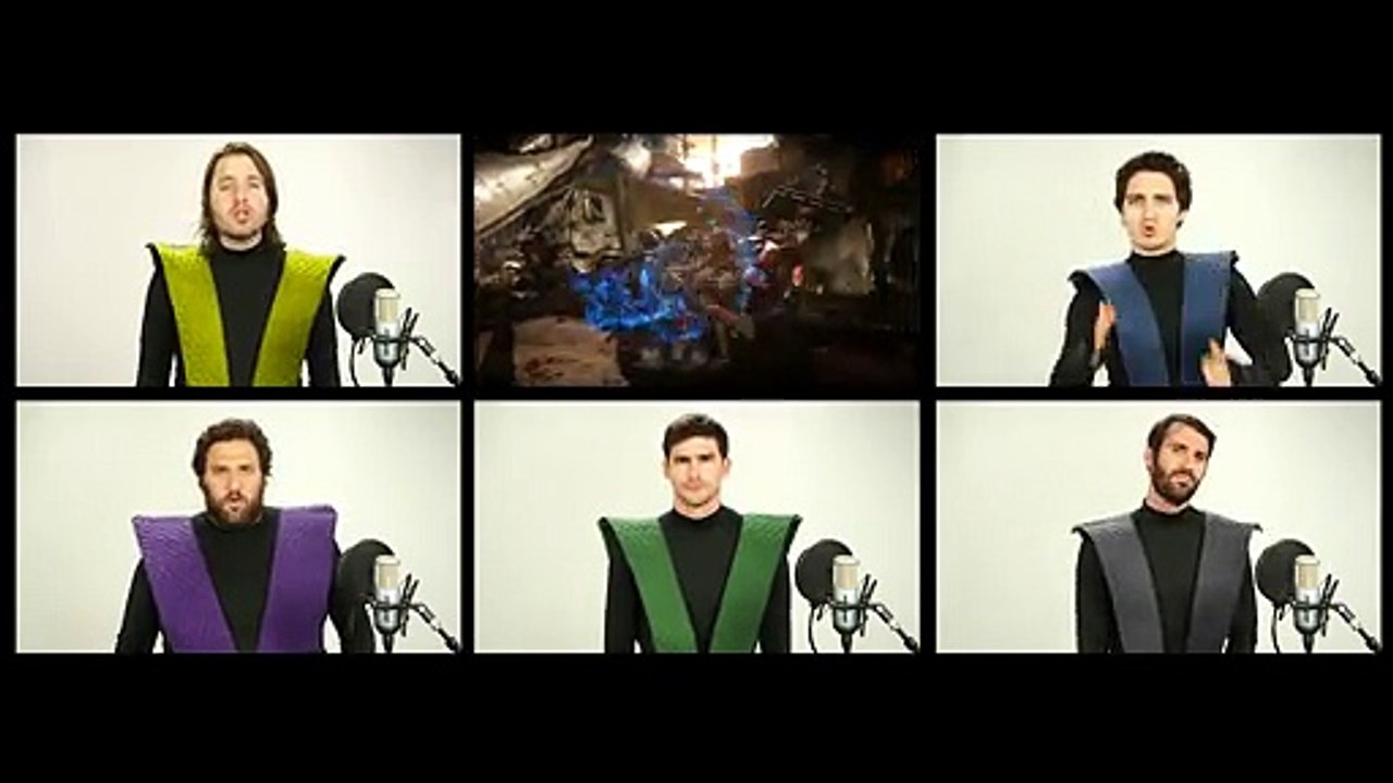 Le générique de Mortal Kombat chanté à Capella !