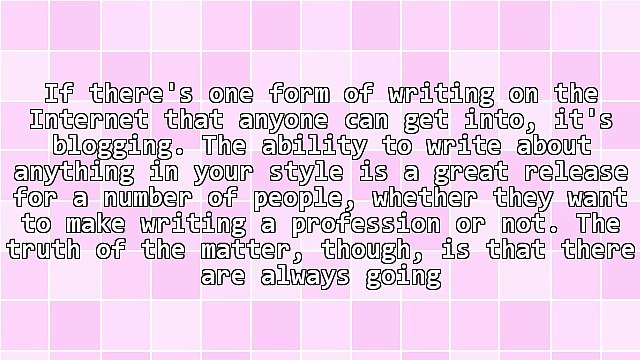 How A Social Media Marketing Coach May Look At Blogging