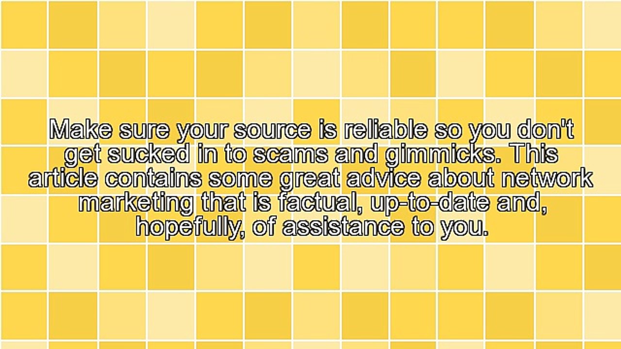 The Do's And Don'ts Of Network Marketing