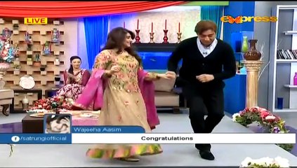 Javeria Saud And Saud Dance In Live Show-1280x720