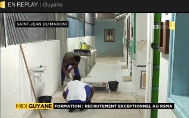 RSMA de la Guyane : recrutement exceptionnel pour les formations du secteur bâtiment