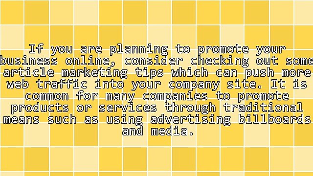 Basic Article Marketing Tips To Remember