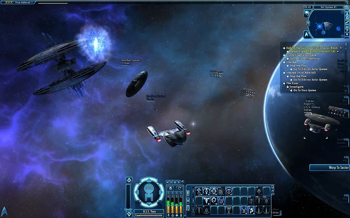 Star Trek Online: Retrofit Galaxy use Saucer Separation