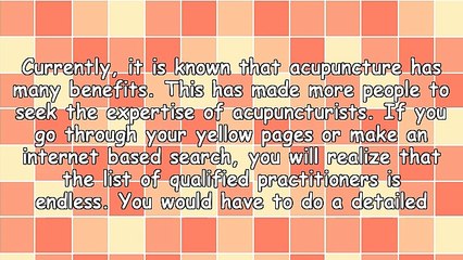 Tips For Choosing A Smithtown Acupuncture Professional