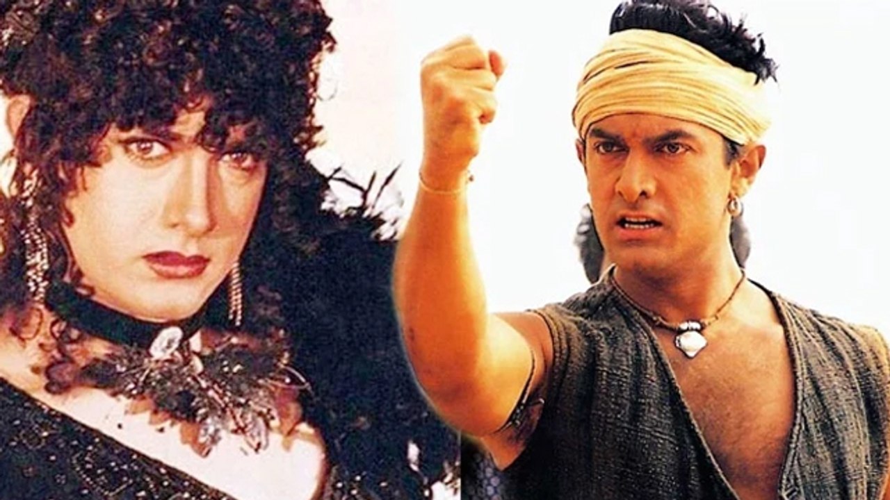 The Changing Face Of Aamir Khan In Bollywood Movies PART - 2