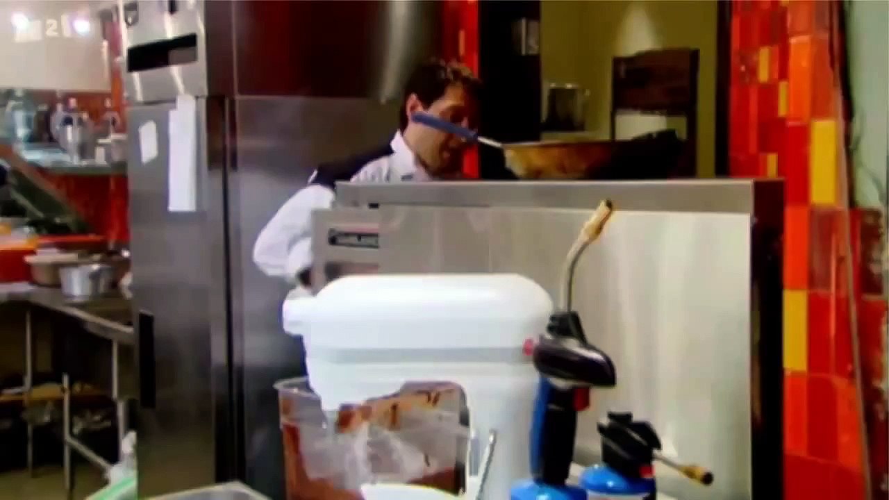 Uncensored - Gordon Ramsay has violent angry rage in Hells Kitchen - must see