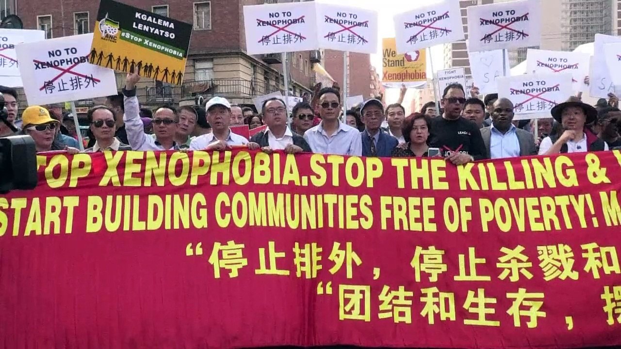 Afrique du Sud : des milliers défilent contre la xénophobie