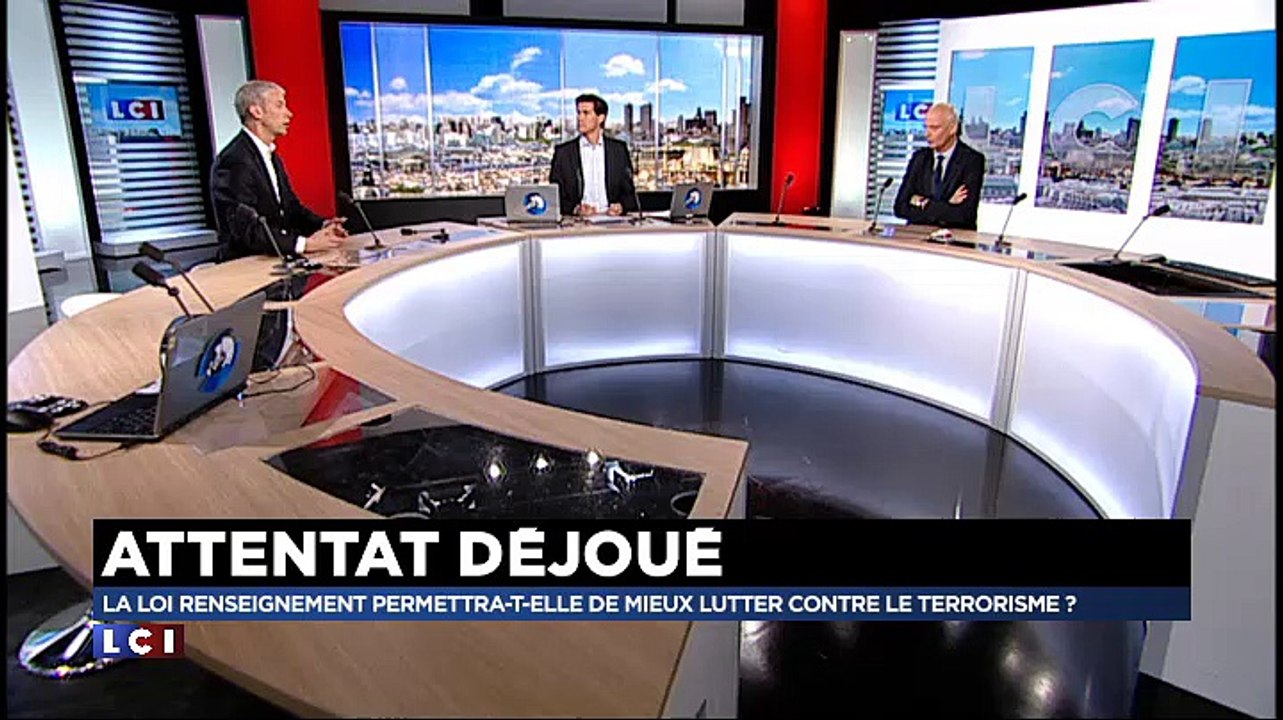 Franck Riester invité de la Newsroom de LCI - 22 avril 2015