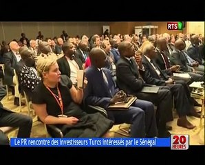 Le Président Macky Sall rencontre des investisseurs Turcs intéressés par le Sénégal