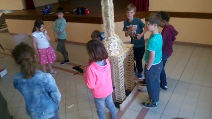 Atelier kapla pour les tickets sports