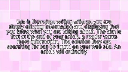 How To Succeed With Article Marketing