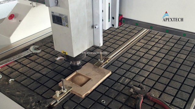 jinan apex cnc 1325 router machine test demo (3)