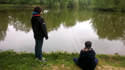 Pêche au Parc de la Rivière pour les tickets sports