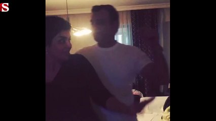 Esra Erol'da evlenen Hakan ve Seba'dan İran dansı