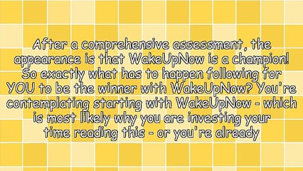 Wakeupnow Society - The WUN Way