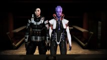 Mass Effect 3 Omega DLC: Aria prefers girls (FemShep/ManShep kiss comparison)