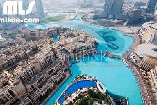 Burj Dubai Lake Hotel The Address Apartment Burj Khalifa and Fountain View 738 sq ft 1 Bedroom