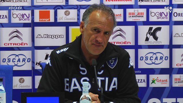 Evian-Bastia : Conf. d'avant-match de G. Printant