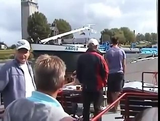 Idiot Boat Captain Hits Several Boats