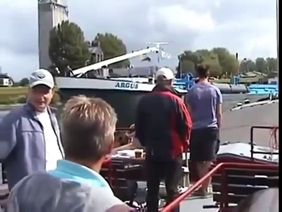Idiot Boat Captain Hits Several Boats