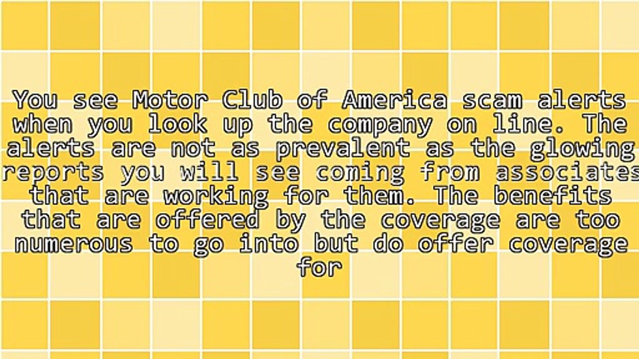 Is The Motor Club Of America Scam Real