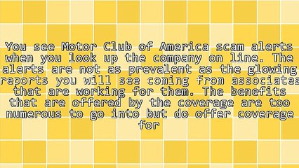 Is The Motor Club Of America Scam Real