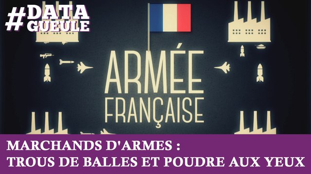 Marchands d'armes : trous de balles et poudre aux yeux #DATAGUEULE 34