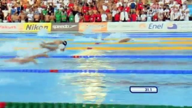 Cavic breaks Phelps record, from Universal Sports