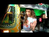 Lauren Gottlieb and Jackky Bhagnani take a rickshaw ride - EXCLUSIVE